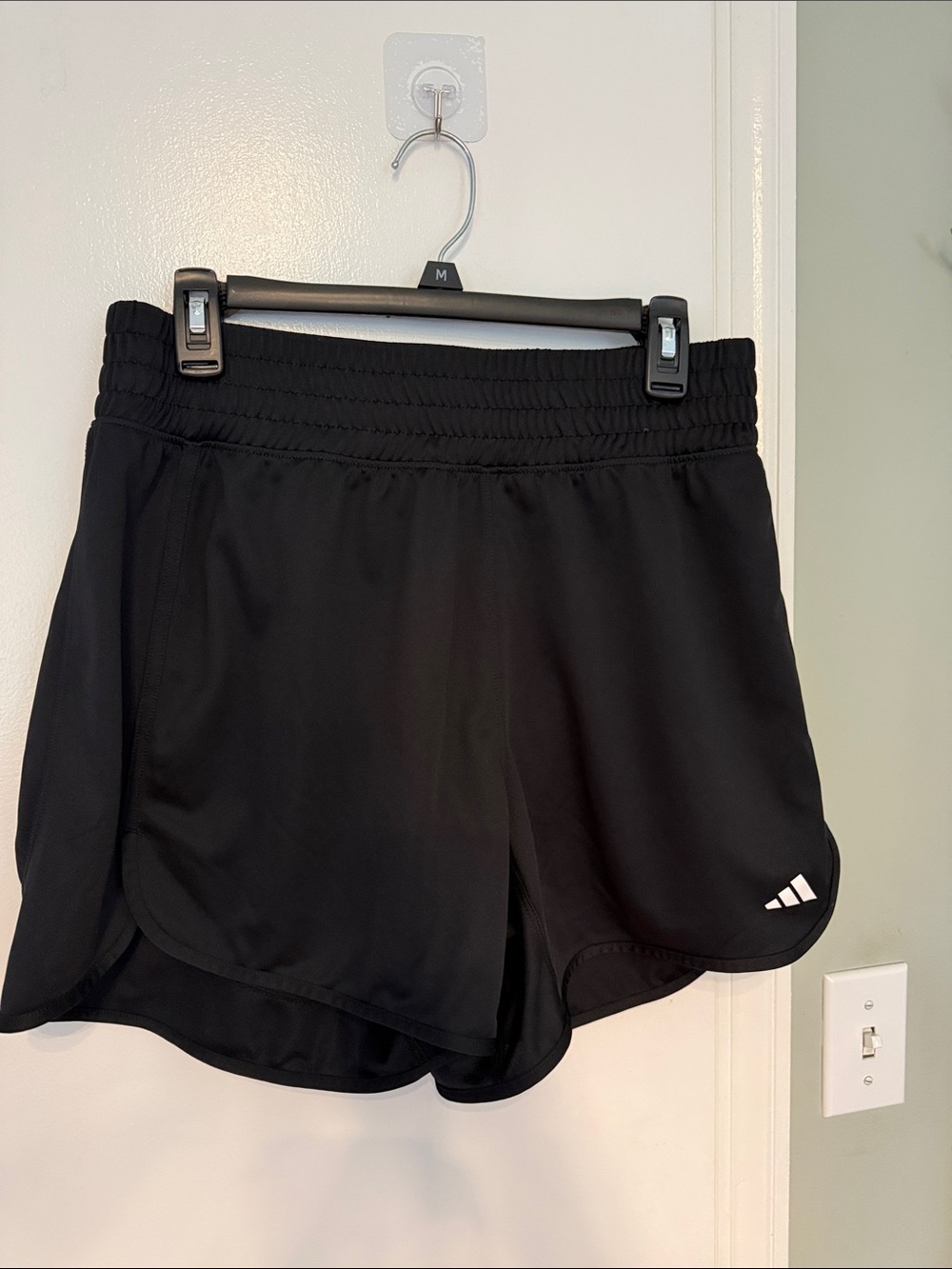 adidas Black Women's Training Shorts with Logo